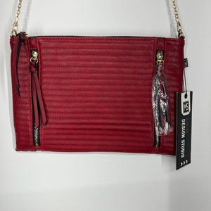 MMS Design Studio red clutch purse